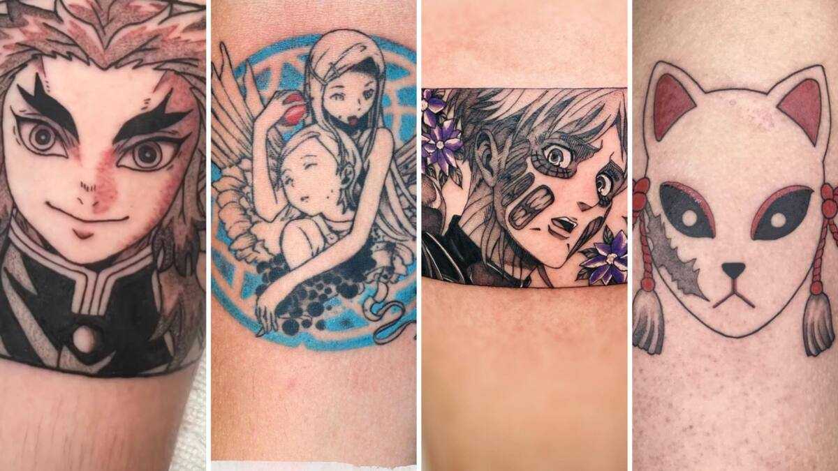 50 cool anime tattoos: from Sailor Moon to Attack on Titan - Legit.ng