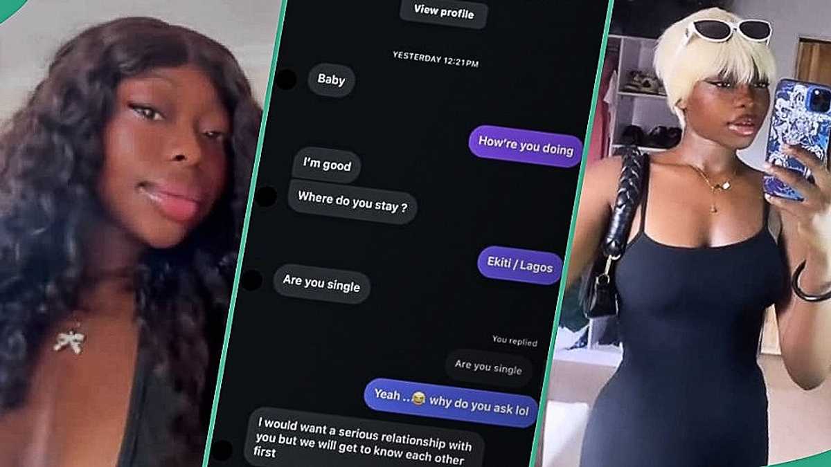 Read disappointing chat between a Nigerian lady and a man she met online