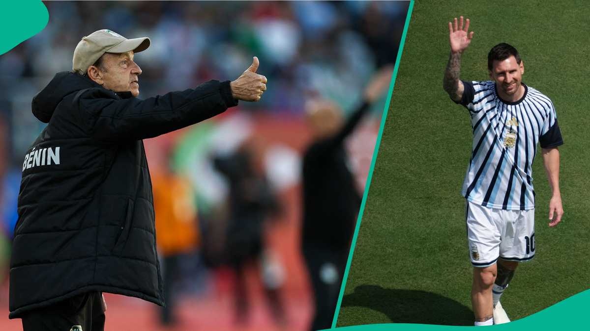 Revealed: What Gernot Rohr said ahead of Benin being Lionel Messi's final international opponent