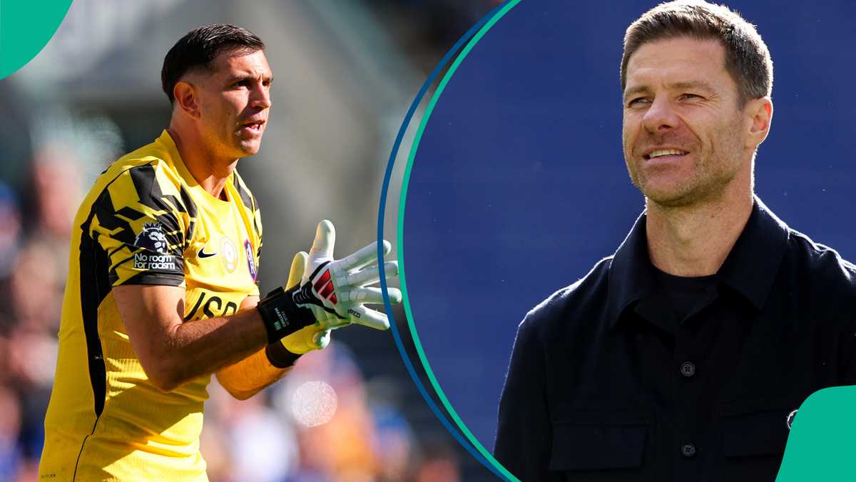 Watch: What Xabi Alonso said about Emiliano Martinez's condition after head injury against Everton