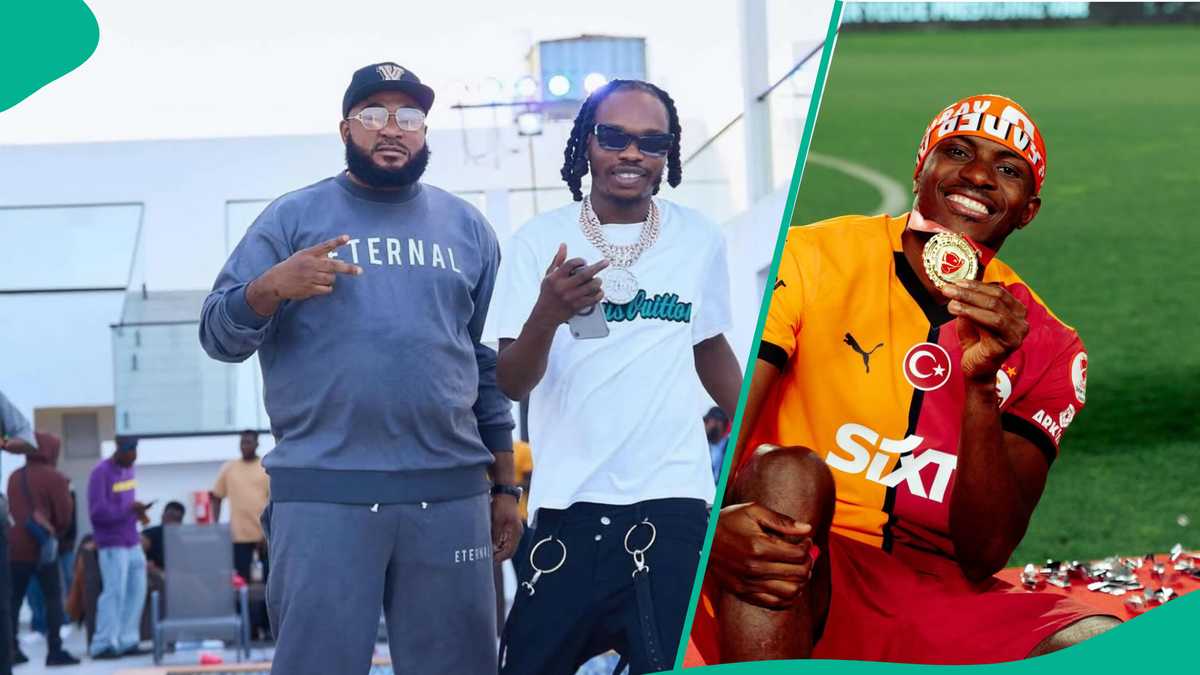 Victor Osimhen Spotted With Naira Marley and Sam L