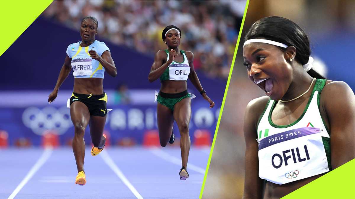 Favour Ofili matches 28-year-old record with qualification for 200m Olympic final