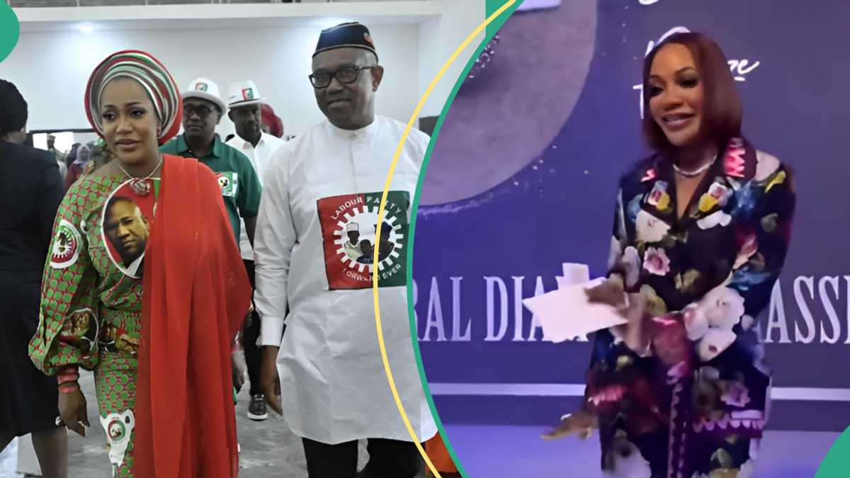 Peter Obi’s wife’s latest designer handbag sparks buzz over its eye-watering price