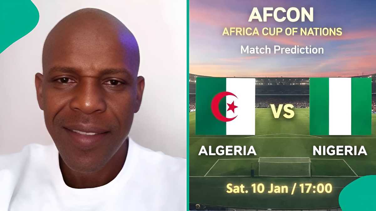 AFCON 2025: Man confidently predicts outcome of Nigeria vs Algeria quarter-final match