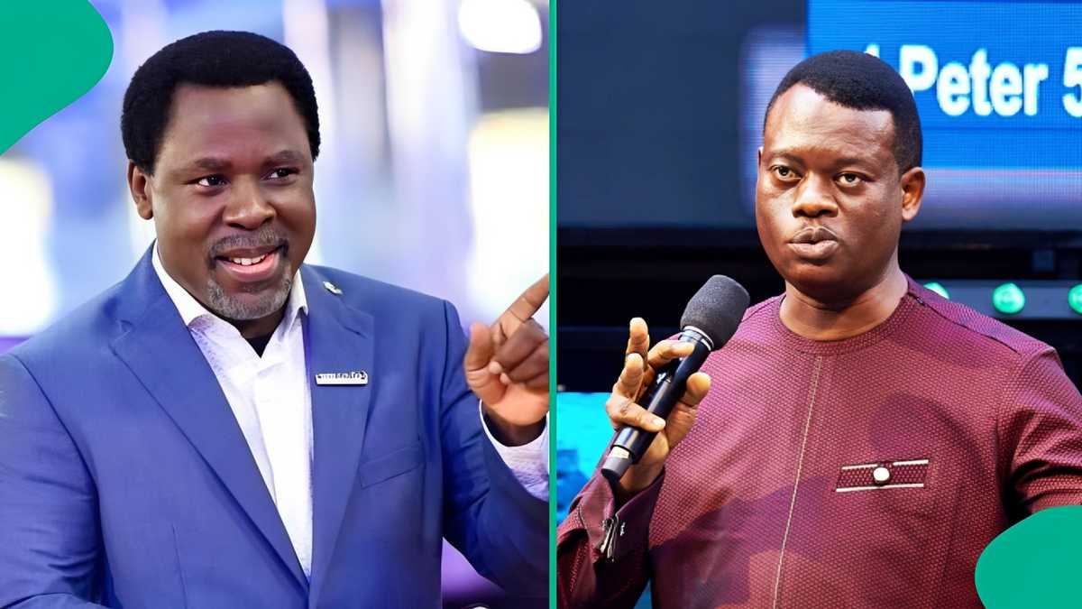 Late TB Joshua trends as Apostle Arome Osayi's old criticism of unnamed cleric resurfaces