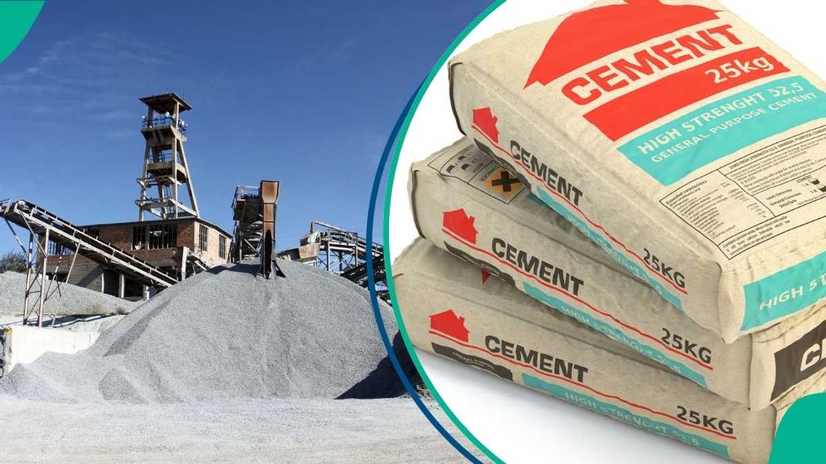 See the Nigerian governor building a cement factory