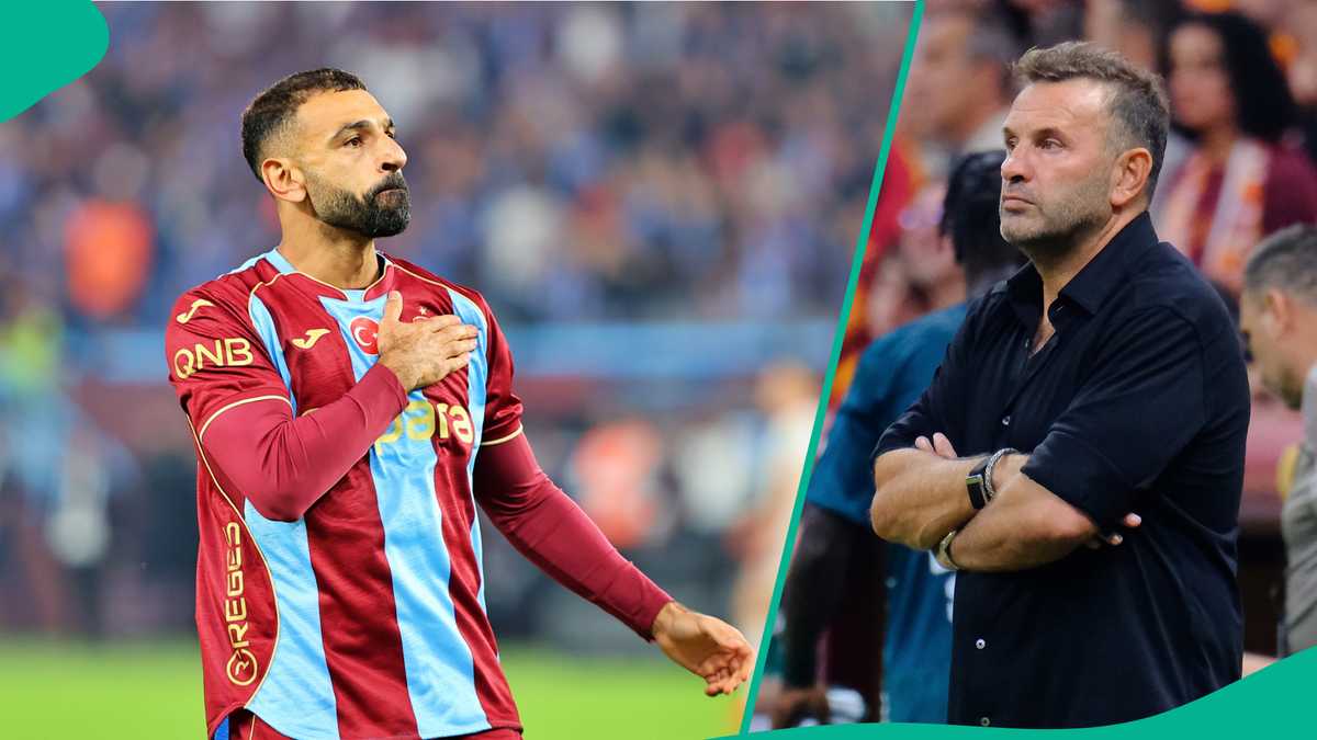 Revealed: What Galatasaray coach said after receiving a red card during 4-0 loss to Trabzonspor