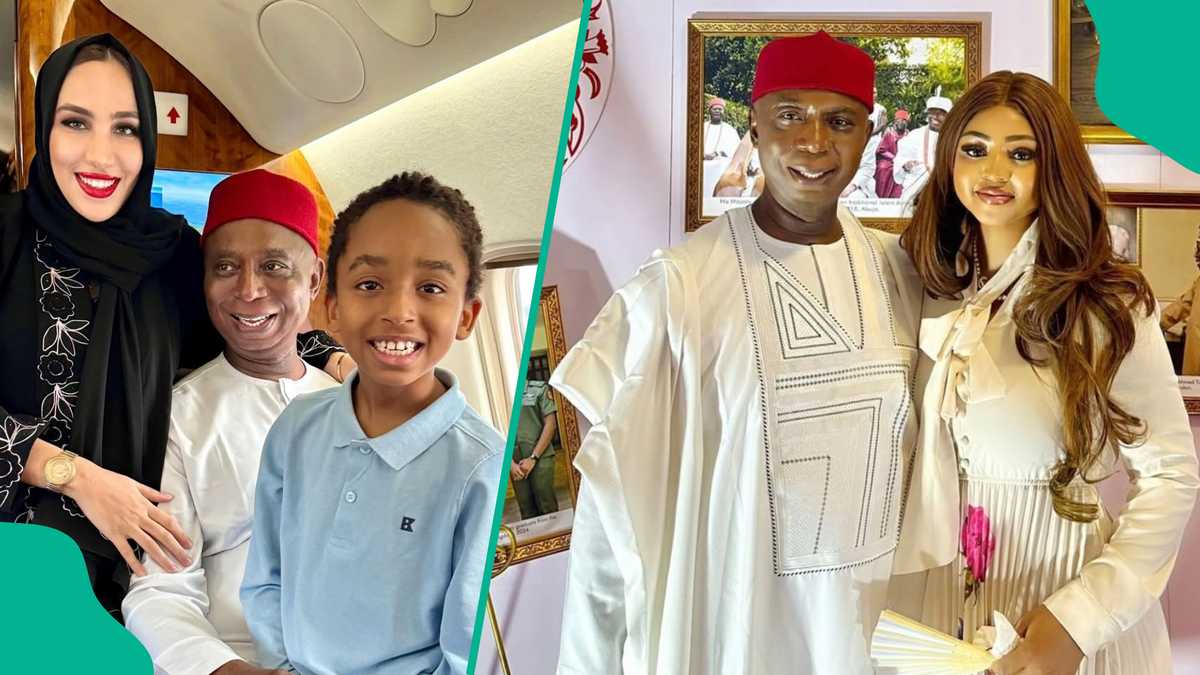Laila Charani shares family vacation video with Regina Daniels' kids
