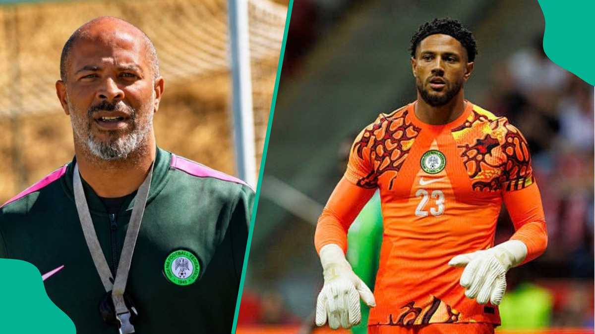 Eric Chelle breaks silence on Maduka Okoye’s late Super Eagles arrival, to make tough decisions