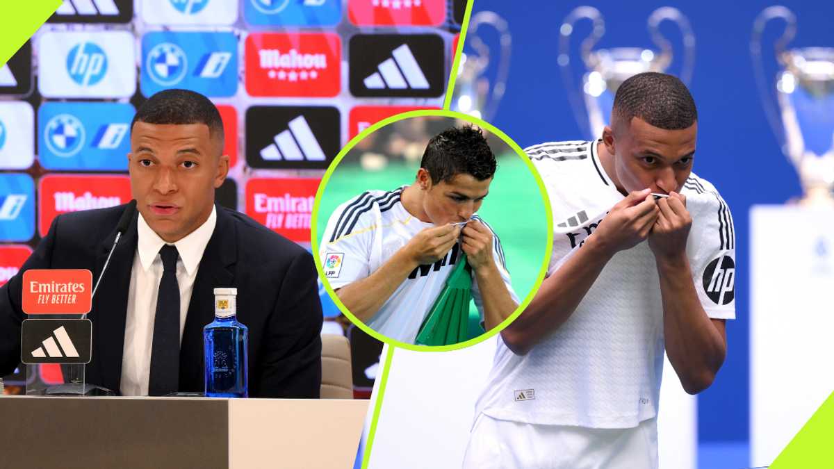 DISCLOSED! What Kylian Mbappe said about Cristiano Ronaldo after Real Madrid unveiling