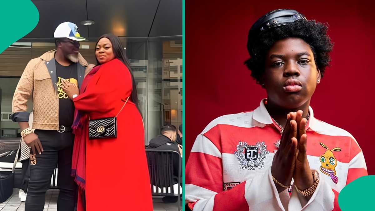 Video: Billionaire Ochacho's wife reacts as son Ice King's song 'No Competition' debuts on Spotify