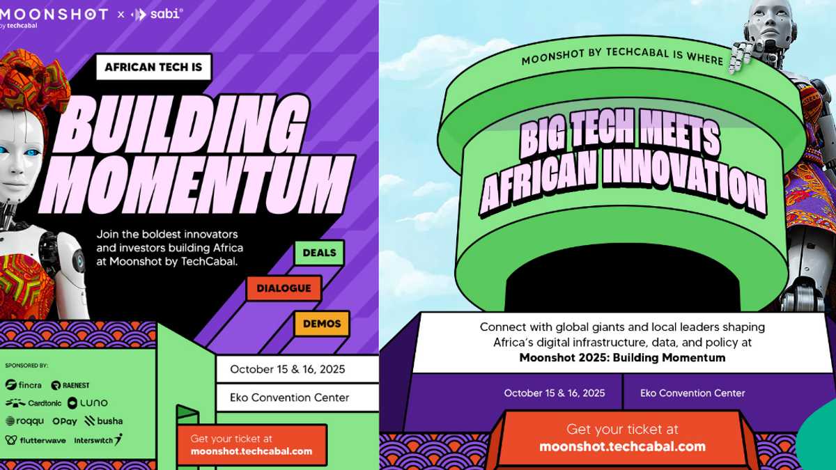 Tech. Events Techcabal TechCabal Announces Return of Moonshot Conference to Lagos in October ...