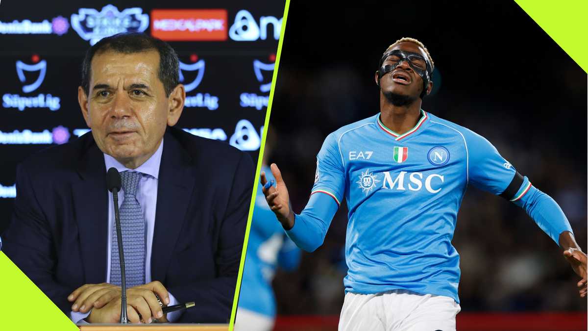 Galatasaray president reveals club's true position on signing Osimhen amid Napoli's fresh demands