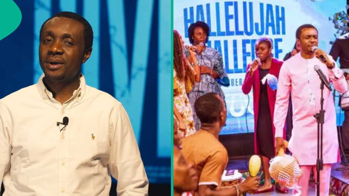 Video: Hallelujah Challenge participants' reaction after Nathaniel Bassey's purity pledge call trends