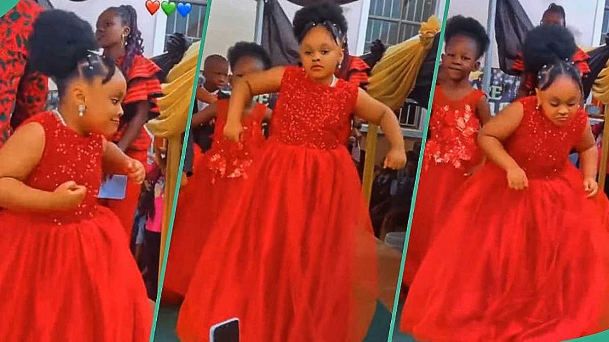 Watch video of little girl's electrifying moves at school party