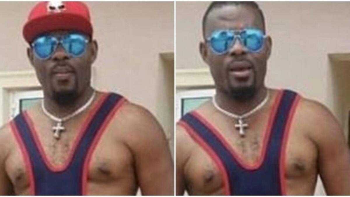 Nigerians react to the new photo of Nollywood actor Emeka Enyiocha - Legit.ng
