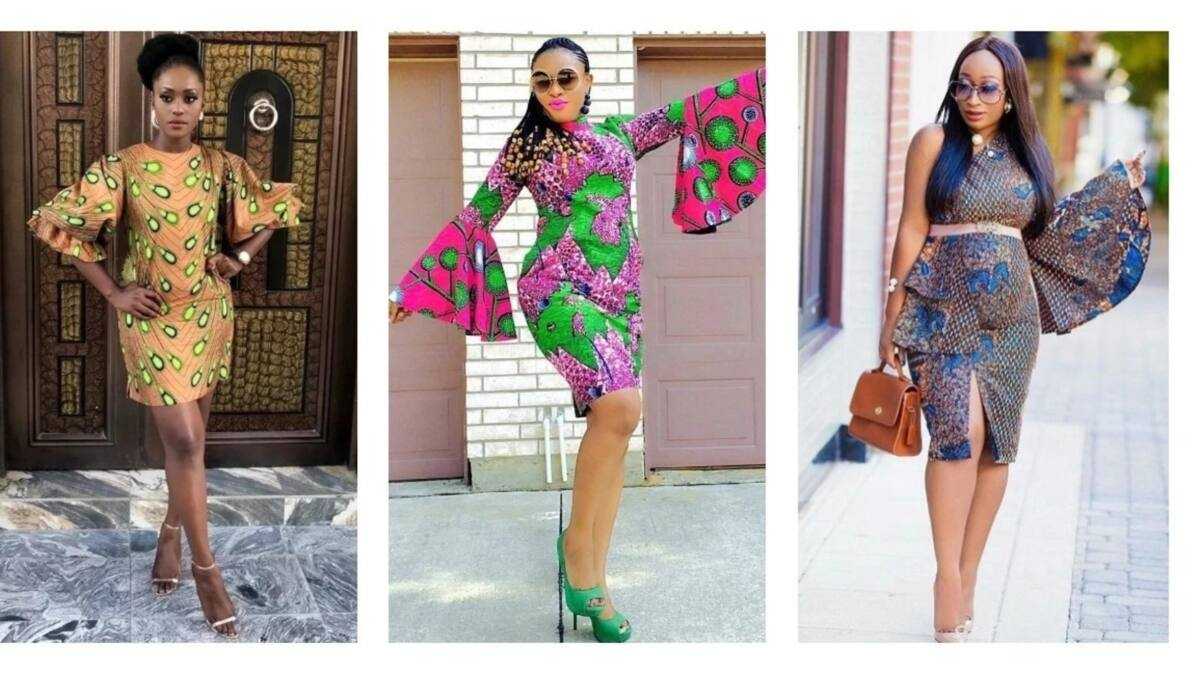Ankara short pencil gown best designs for real fashionistas Legit.ng