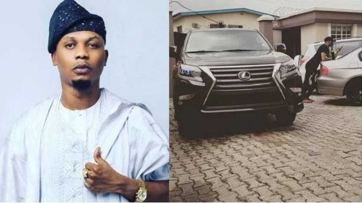 Rapper Reminisce buys himself 2017 Lexus (photo) - Legit.ng