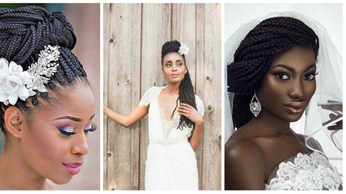 Ways to pack braids for a wedding - Legit.ng