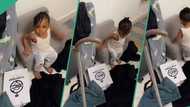 "Trouble dey sleep, you go wake am": Little girl angrily throws down mum's clothes from her chair