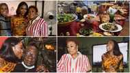 Burna Boy's family members party hard as his sister Ronami Ogulu clocks new age