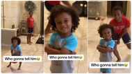"The best brother in the world": Boy fails to hit a basketball net but brother cheers like he did