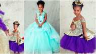 Actress Ufuoma McDermott's daughter Kesiena gives cute poses as she celebrates 6