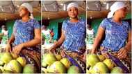 "I want to take you out on a date": Mango seller with perfect shape uses waist to dance, video goes viral
