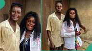 Graduate comes back from university to celebrate with her father, photos melt hearts online