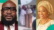 "I was on stage": Nigerian man explains why First Lady interrupted Osun governor, post sparks buzz