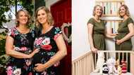 Woman carries twin sister's baby for her because the lady's womb cannot carry an embryo