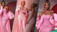 "Record breaking Barbie": Hilda Baci looks every inch stunning in her expensive all pink ensemble, pics trends