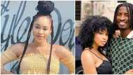 Miss Pepeye of Papa Ajasco shows off Czech footballer Olayinka Peter as her lover (photos)