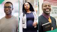 Man cries out as pregnant wife stops him from following her to theatre, prefers her pastor