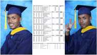 Young man finishes university with perfect scores, photo of his results from part 1 wows many people