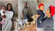 "Use WWE sound": Father plays like wrestler on the bed, makes his little daughter laugh in cute video