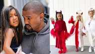 Born again Kanye West’s daughter dresses like the devil during Halloween