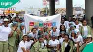 SDGs: Corps members storm Asaba street, feed over 100 beggars