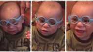 Sweet reaction as little kid sees for the first time, his smiles were so touching, melting hearts online