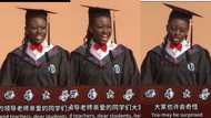 Nigerian lady graduates as best student in China, speaks chinese fluently on graduation day