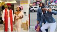 Style cam: Ebuka and wife Cynthia dripping in matching designer jackets in new photos