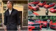 American rapper Moneybagg Yo flaunts expensive fleet of cars, wads of cash as he celebrates 30th birthday