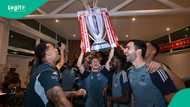 "They were laughing": Bukayo Saka sends message to doubters after Arsenal lift EPL title, video