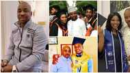 Proud father: 4 times MC Oluomo has celebrated his children's achievement on social media