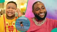 Davido's bestie Cubana Chiefpriest causes uproar with his great somersaulting skill, video trends