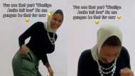"Agba stepper": Radiant lady dances to Asake's Lonely at the Top, whines waist gently in video