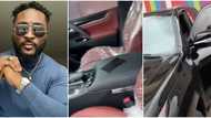 New whip alert: BBNaija's Pere proudly shows off new ride, fans and colleagues congratulate him
