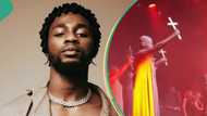 "This looks so devilish": Omah Lay performs Holy Ghost in Germany with strange-looking dancers