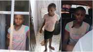 "She is now safe": Primary 6 girl locked inside toilet by aunt rescued in Delta state, video hits Instagram