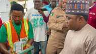 BREAKING: Murtala Ajaka, SDP guber candidate in Kogi, cast his vote